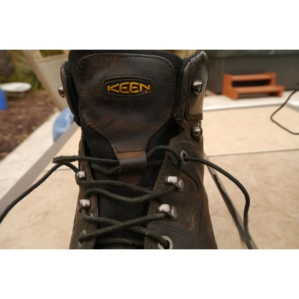KEEN Men's Nopo Waterproof Slate Black Boot Size 12 USA Made